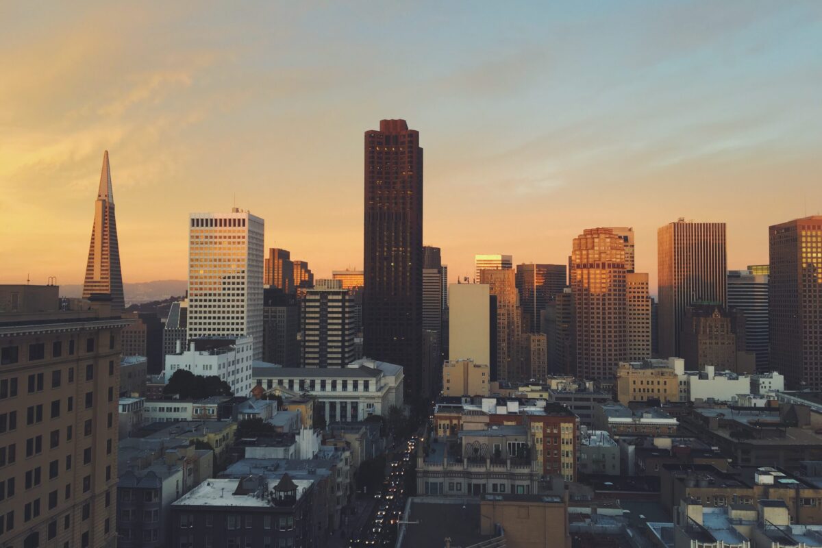 Skyline view of San Francisco