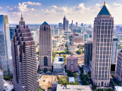 Skyline view of Atlanta, Georgia
