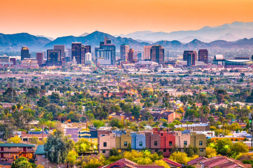 View of Phoenix, Arizona