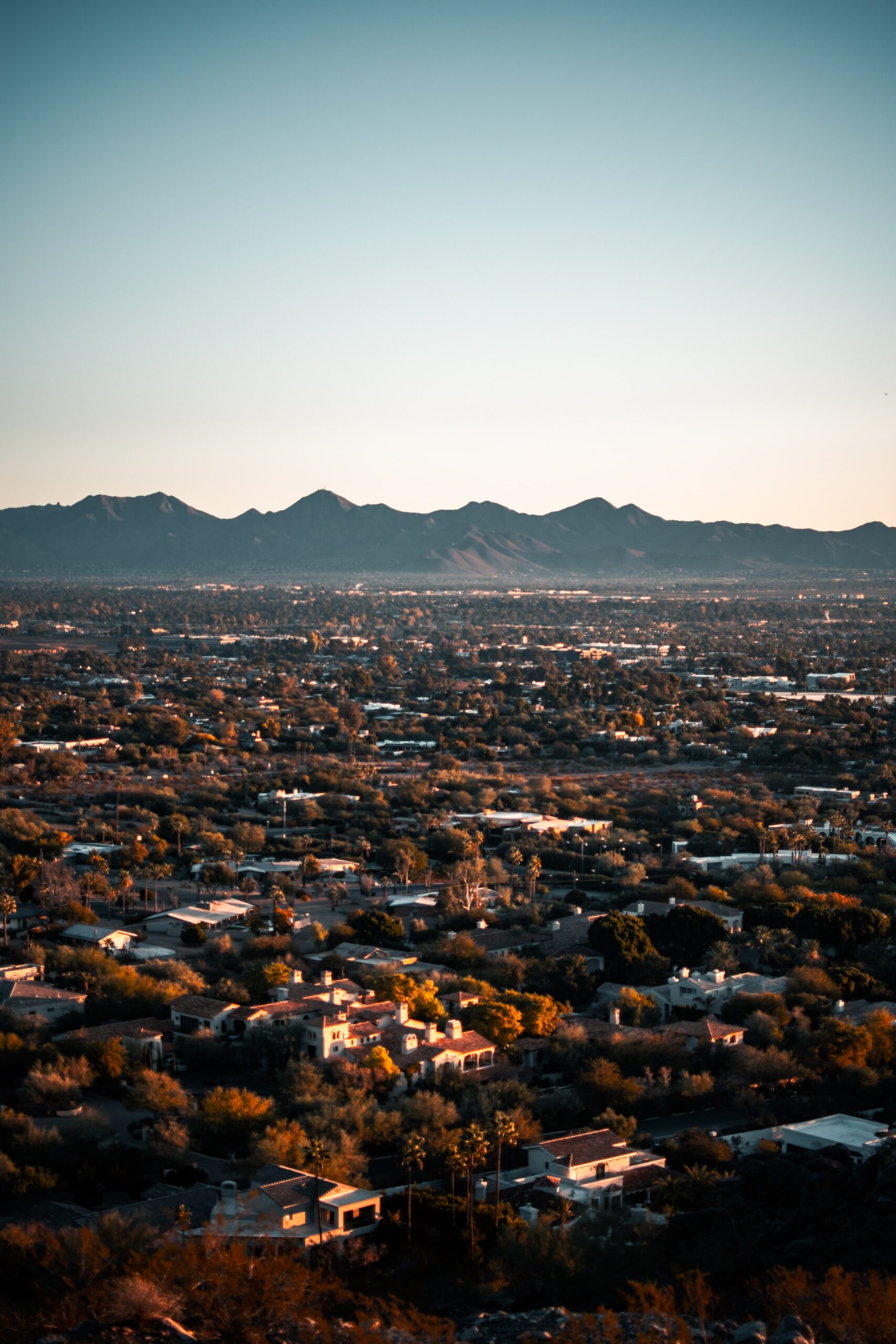 Aerial view of Phoenix, Arizona