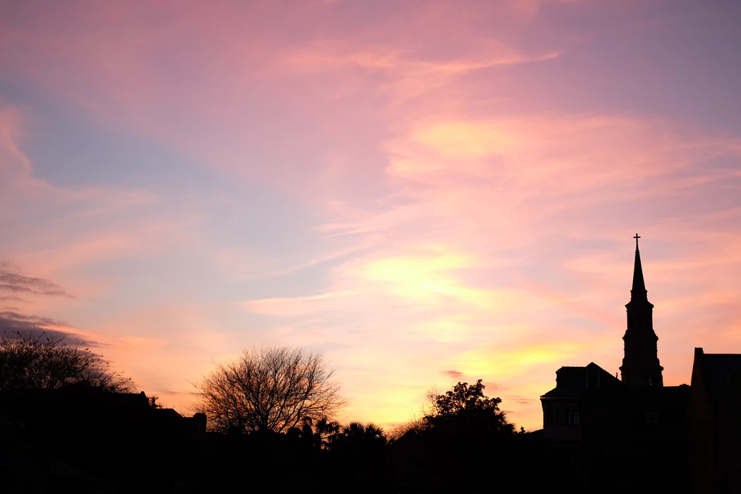 Sunset in Charleston, SC