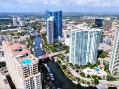 Aerial view of Fort Lauderdale
