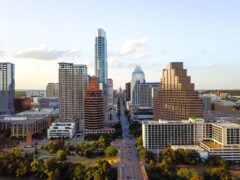 The Domain neighborhood in Austin, Texas