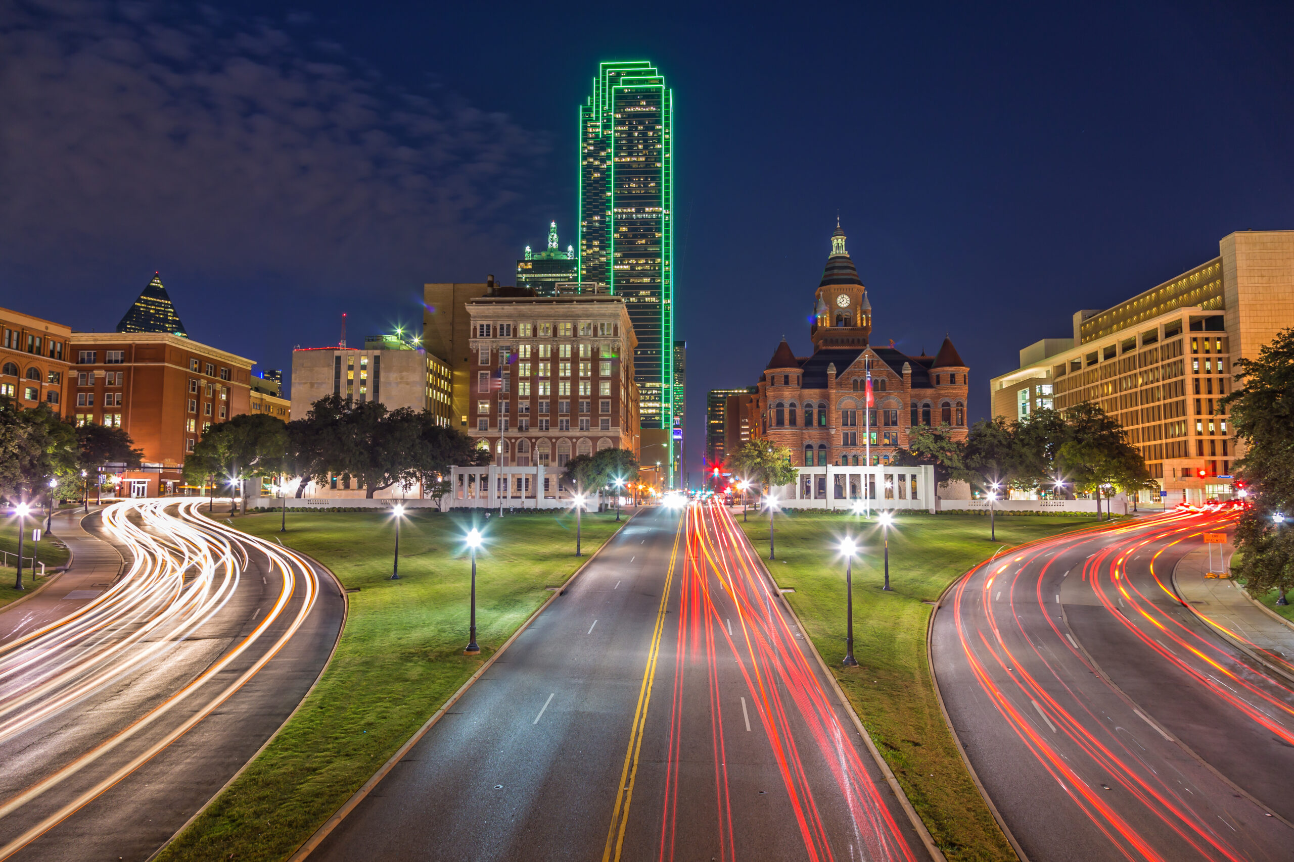 Skyline view of Dallas, Texas