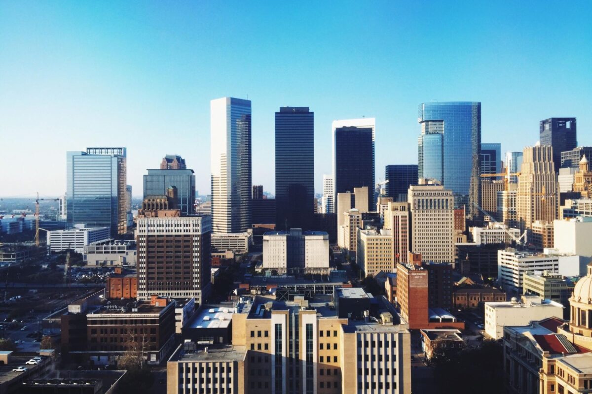 Skyline view of Houston, Texas