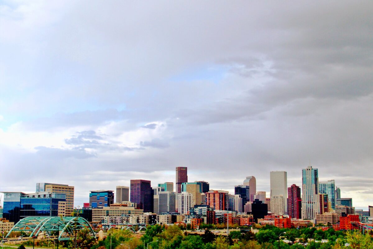 Skyline view of Denver, Colorado