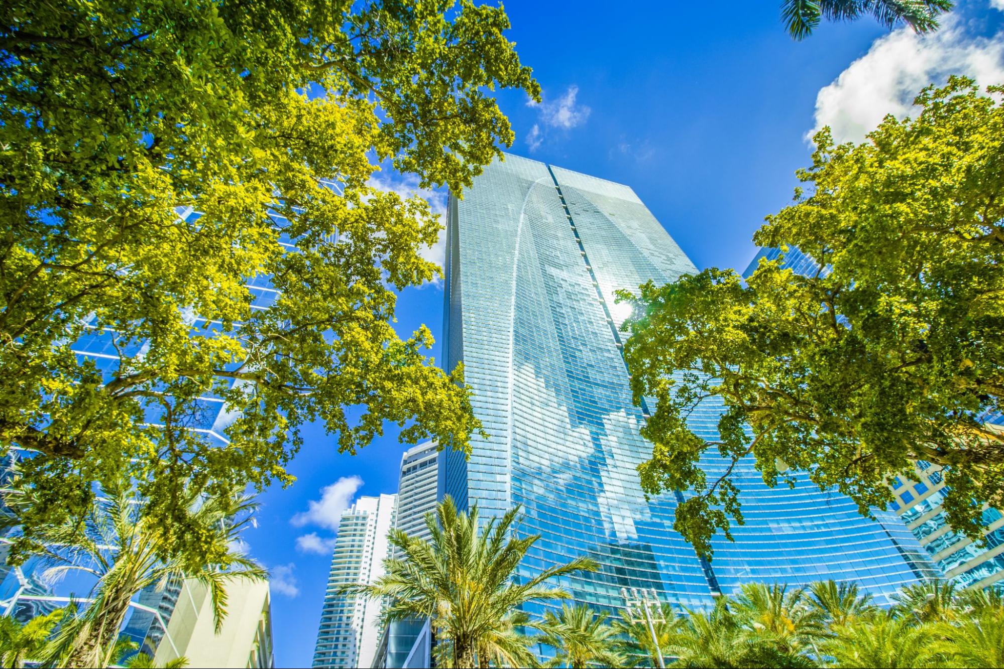 Downtown Miami skyscraper