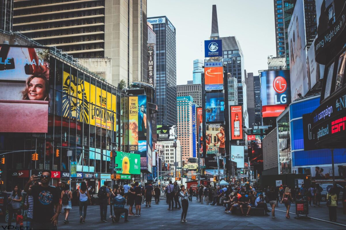Times Square in Midtown, New York City