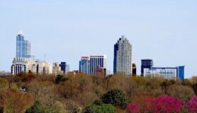 Skyline view of Raleigh, NC