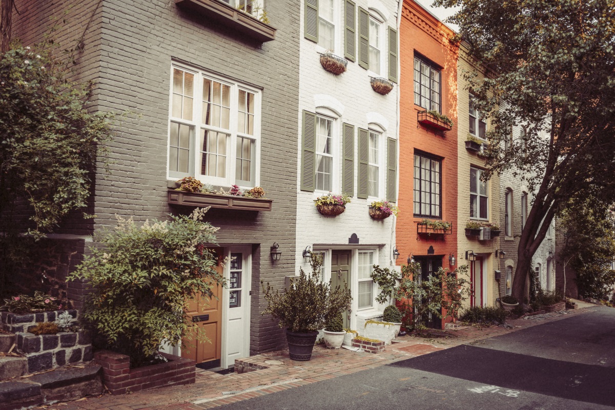 Townhouses in Georgetown, Washington, D.C.