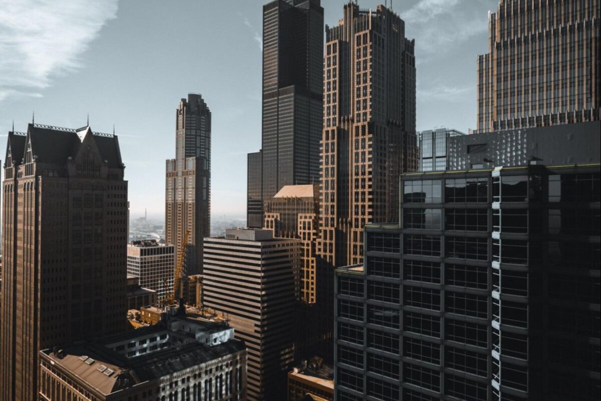 Skyline view of Chicago