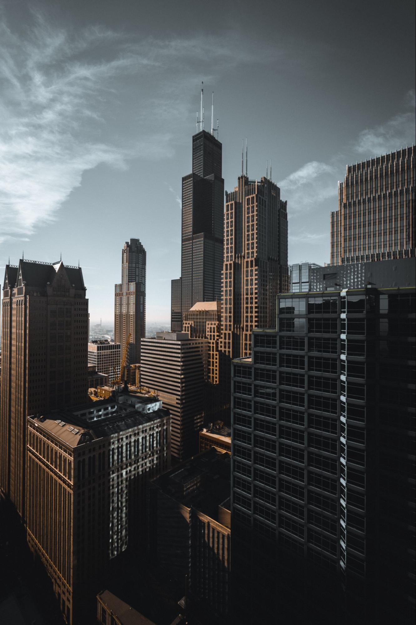 Skyline view of Chicago