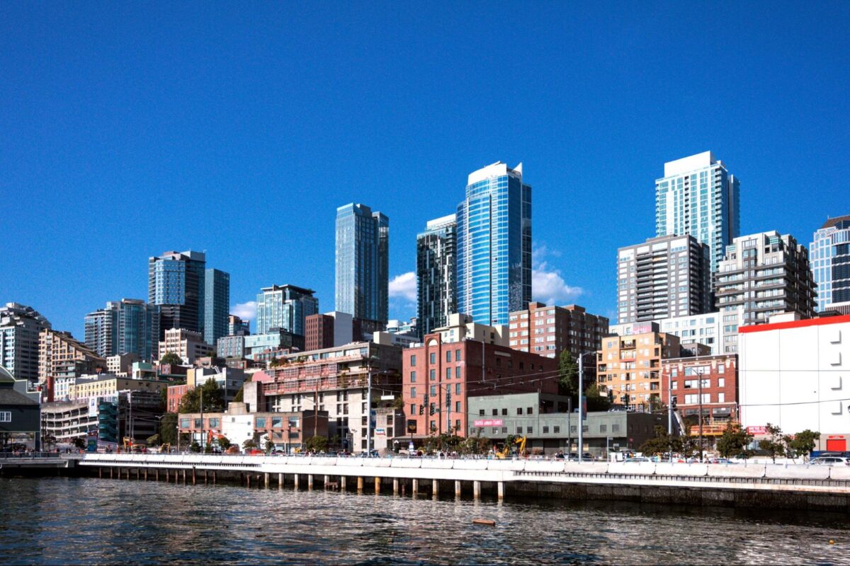 Skyline view of Boston, Massachusetts