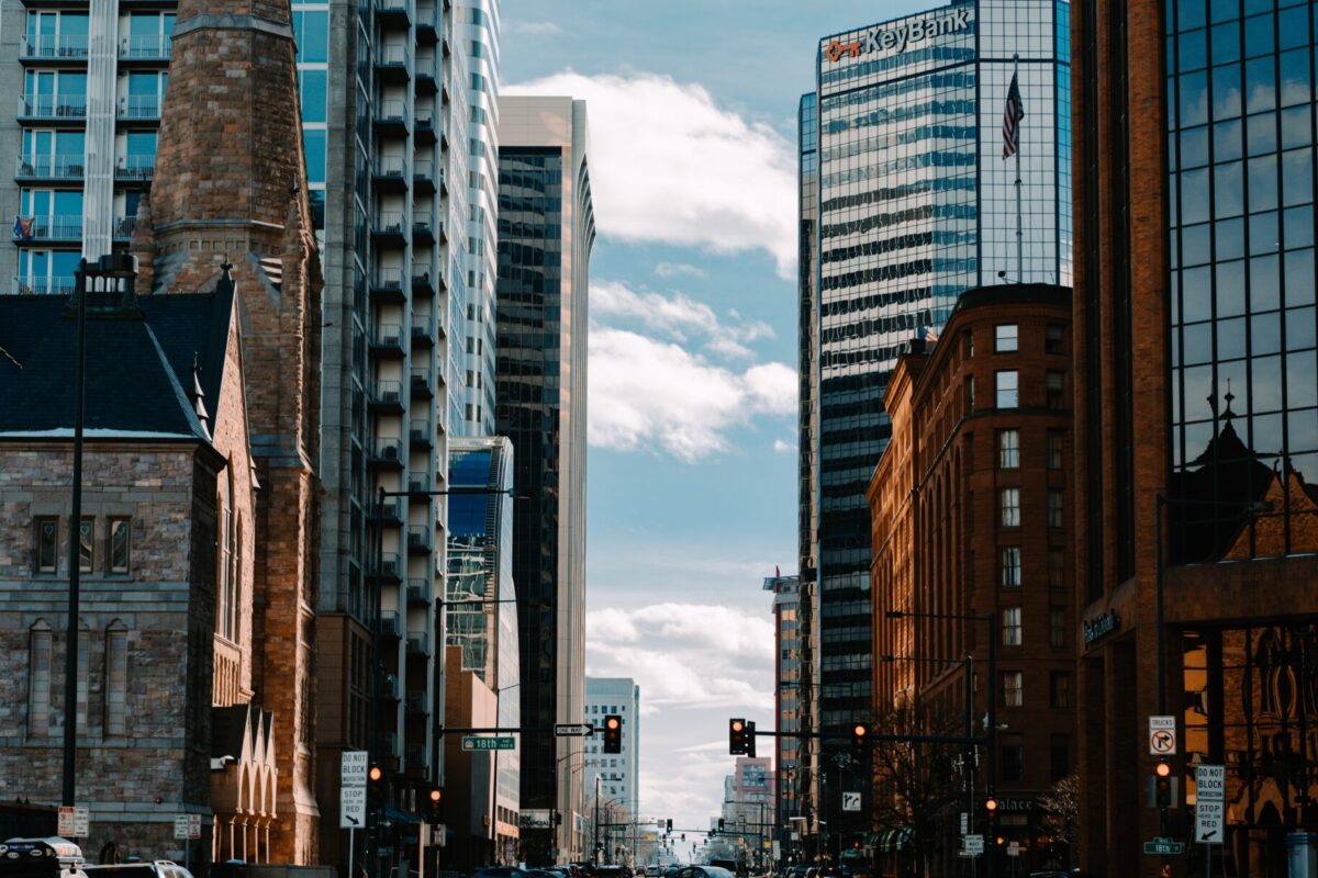 Downtown view of Denver, Colorado