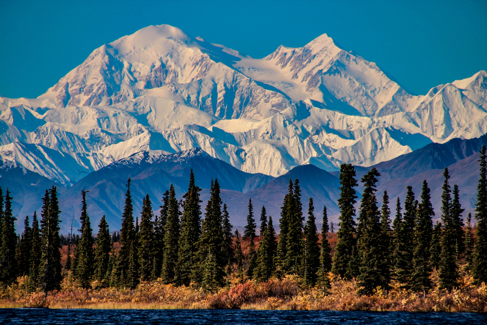 Denali, previously known as Mount McKinley, is the highest mountain peak in North America, located in Alaska, United States