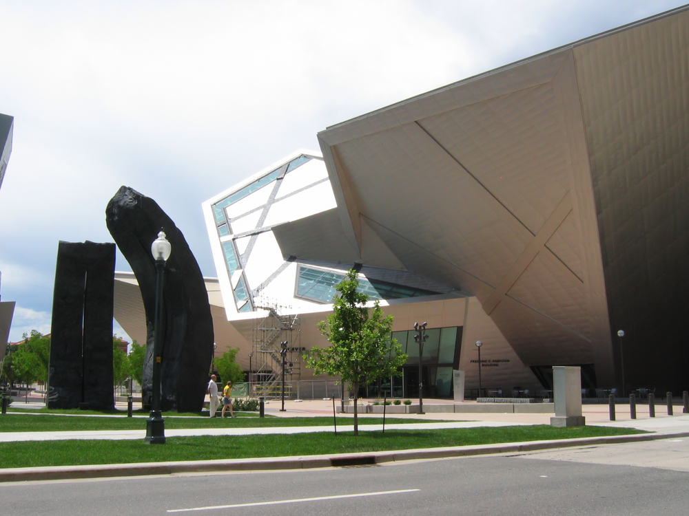 Exterior of Denver Art Museum