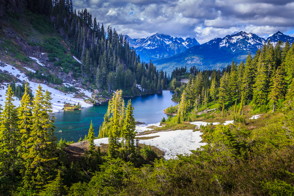 Glacier National Park in Montana, one of the most beautiful states in the U.S.