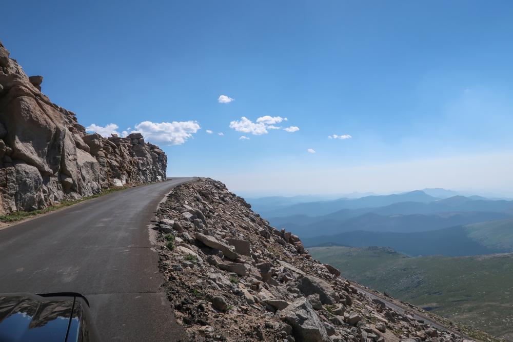 Mount Evans Scenic Byway in Colorado 