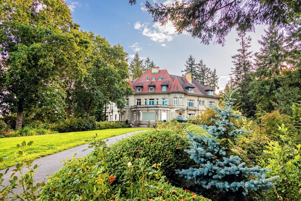 The Pittock Mansion is a French Renaissance-style château in the West Hills of Portland, Oregon, United States. Since 2007, the Pittock Mansion Society has been operating the historic house museum.