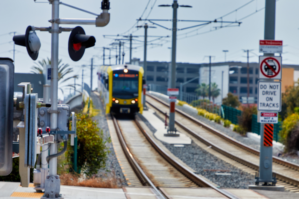 Santa Monica Metro Light Rail / Train Station