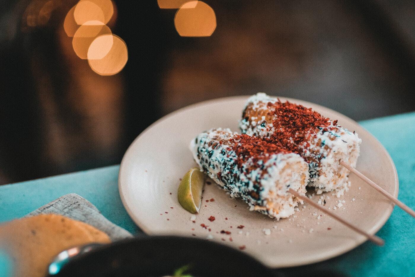 Street corn in Austin, Texas