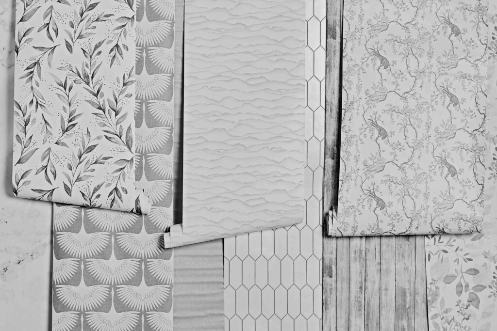 peel-and-stick wallpaper patterns