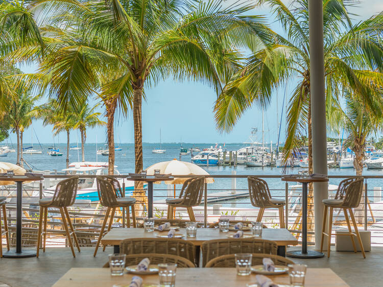 Waterfront Seafood in Miami, Florida