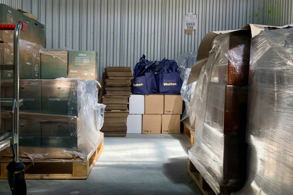 temporary storage