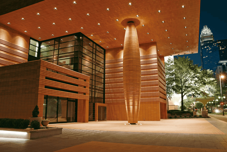 The Bechtler Museum of Modern Art from the outside.