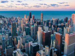 A view of Chicago's skyline