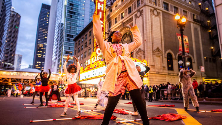Arts in the Dark Parade in Chicago, IL