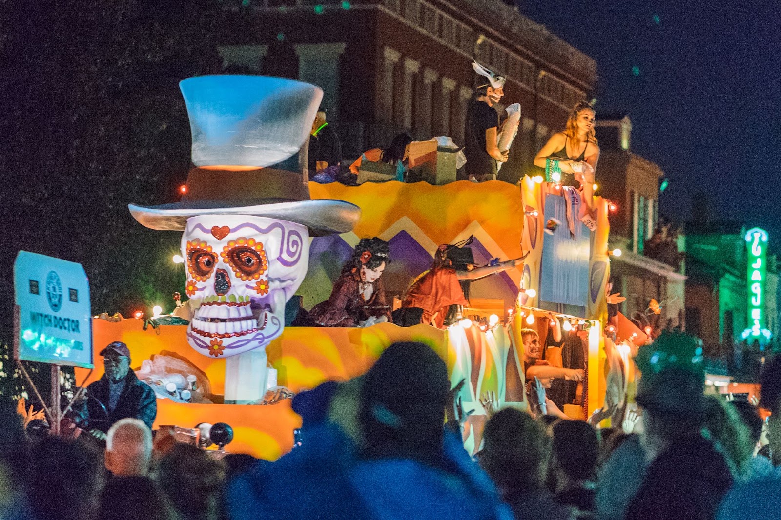Krewe of Boo Parade in New Orleans, LA